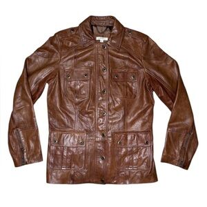 Orvis leather jacket